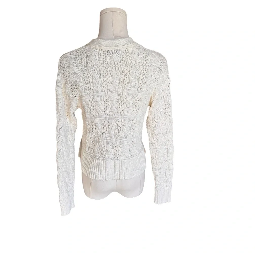 Madewell - Open Cable-Stitch Cardigan Sweater Sz S